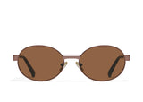 Quay Anyways Round Sunglasses - Chocolate/Brown