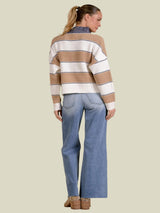 The Aspen Half Zip - Camel