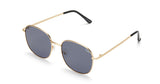 Quay Jezabell Sunglasses - Gold/Smoke