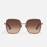 Quay 5th Ave Square - Chocolate/Brown Fawn