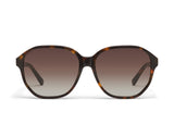 Quay Guess Again Round - Neutral Tortoise/Brown