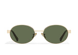 Quay Anyways Round - Gold/Green