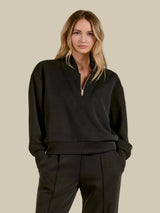 Elan Easy Day Half Zip - Black
