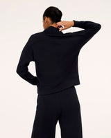 Spanx Airessentials® V-neck Long Sleeve Top - Black