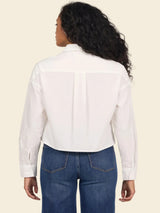 Dear John Adrianna Top - Rhinestone White