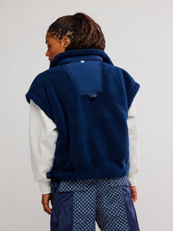 FP Movement Scout It Out Fleece Vest - Navy