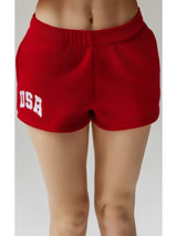 Happy Camp3r USA Core Shorts - Red