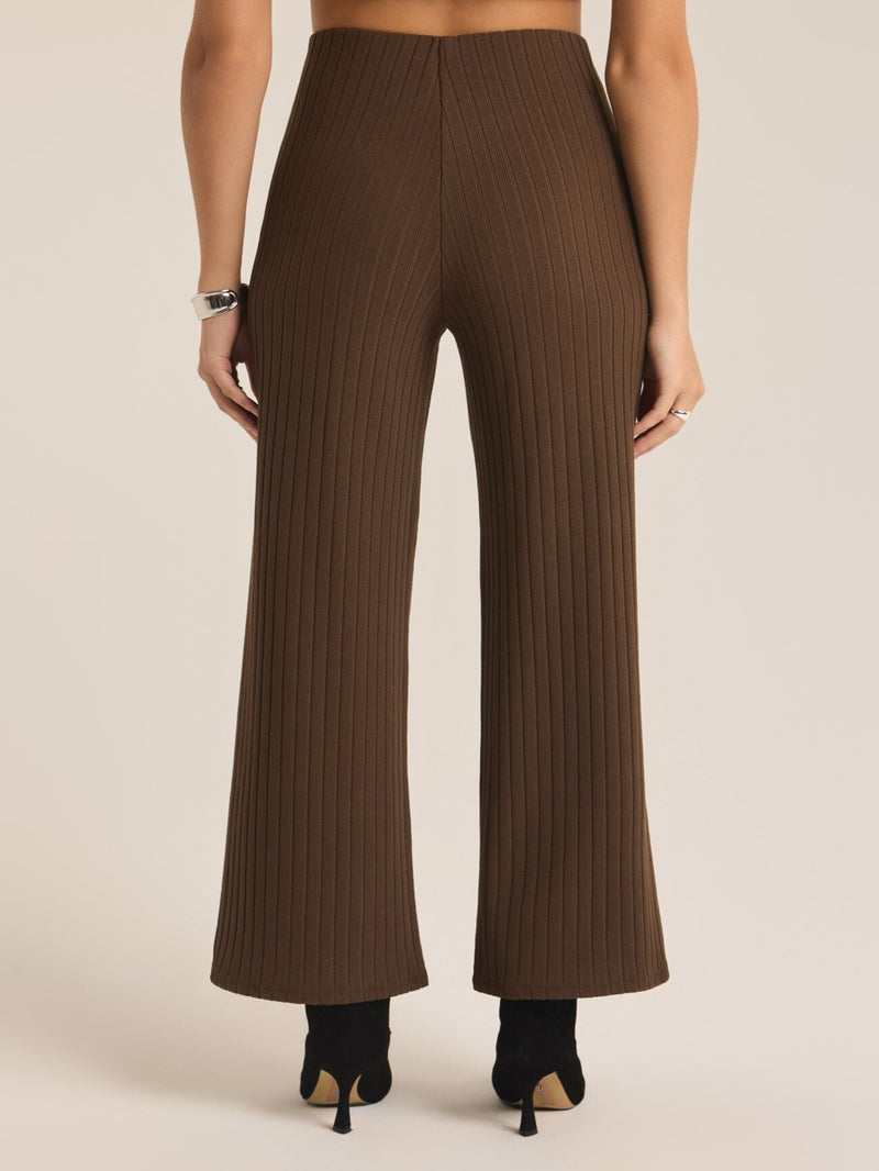 Z Supply Monte Rib Pant - Dark Chocolate