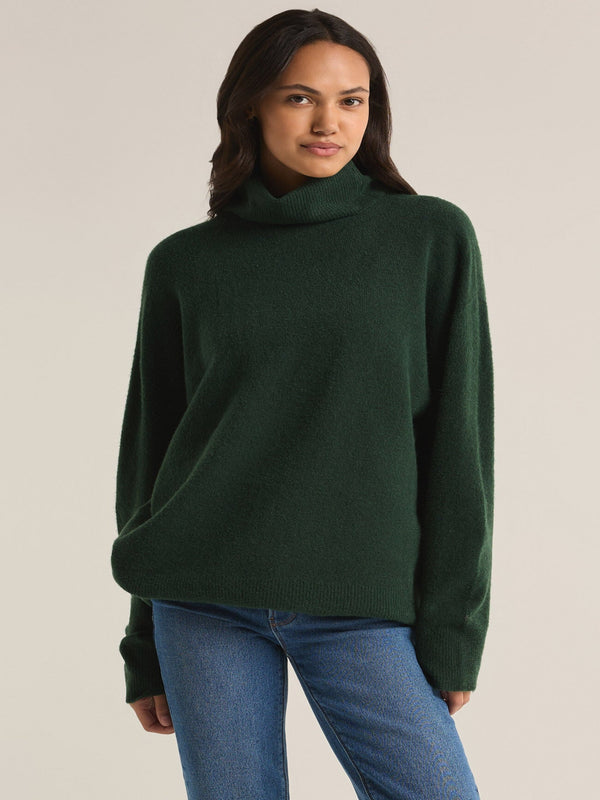 Z Supply Richie Sweater - Cyprus Green