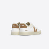 Veja Campo Sneakers - Fured Leather White Desert