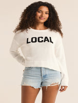 Z Supply Sienna Local Sweater - White