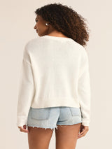 Z Supply Sienna Local Sweater - White