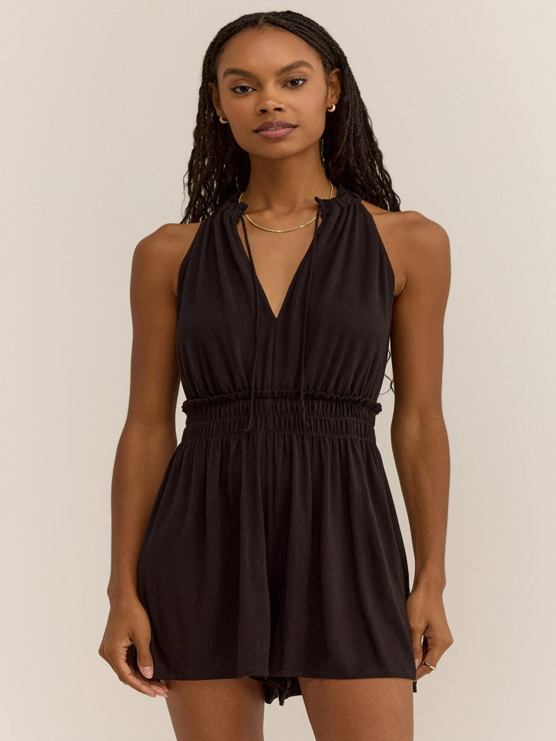 Z Supply Rhea Romper - Black