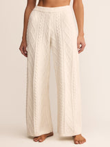 Z Supply Gemma Cable Pant - Vanilla Ice