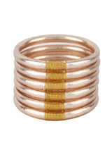 BuDhaGirl Champagne All Weather Bangles MD (Set of 6)