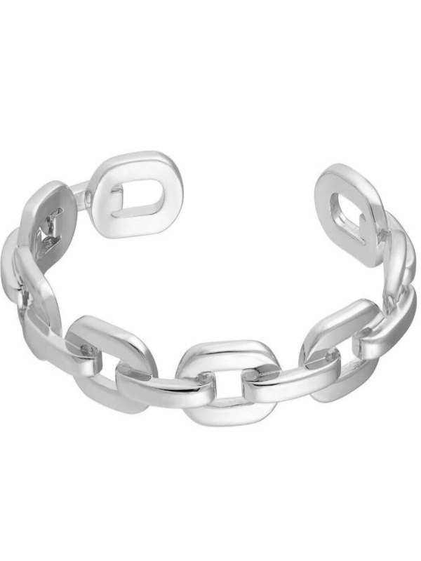 Sahira Silver Kaye Link Bracelet - Large